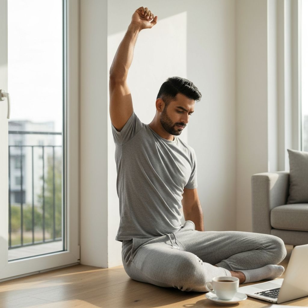 Men's daily wellness lifestyle